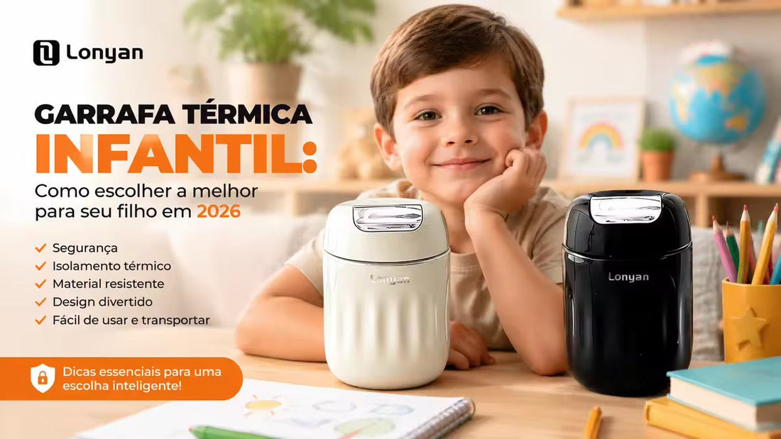 Garrafa Térmica Infantil: Guia para Escolher a Ideal para Seu Filho [2026]