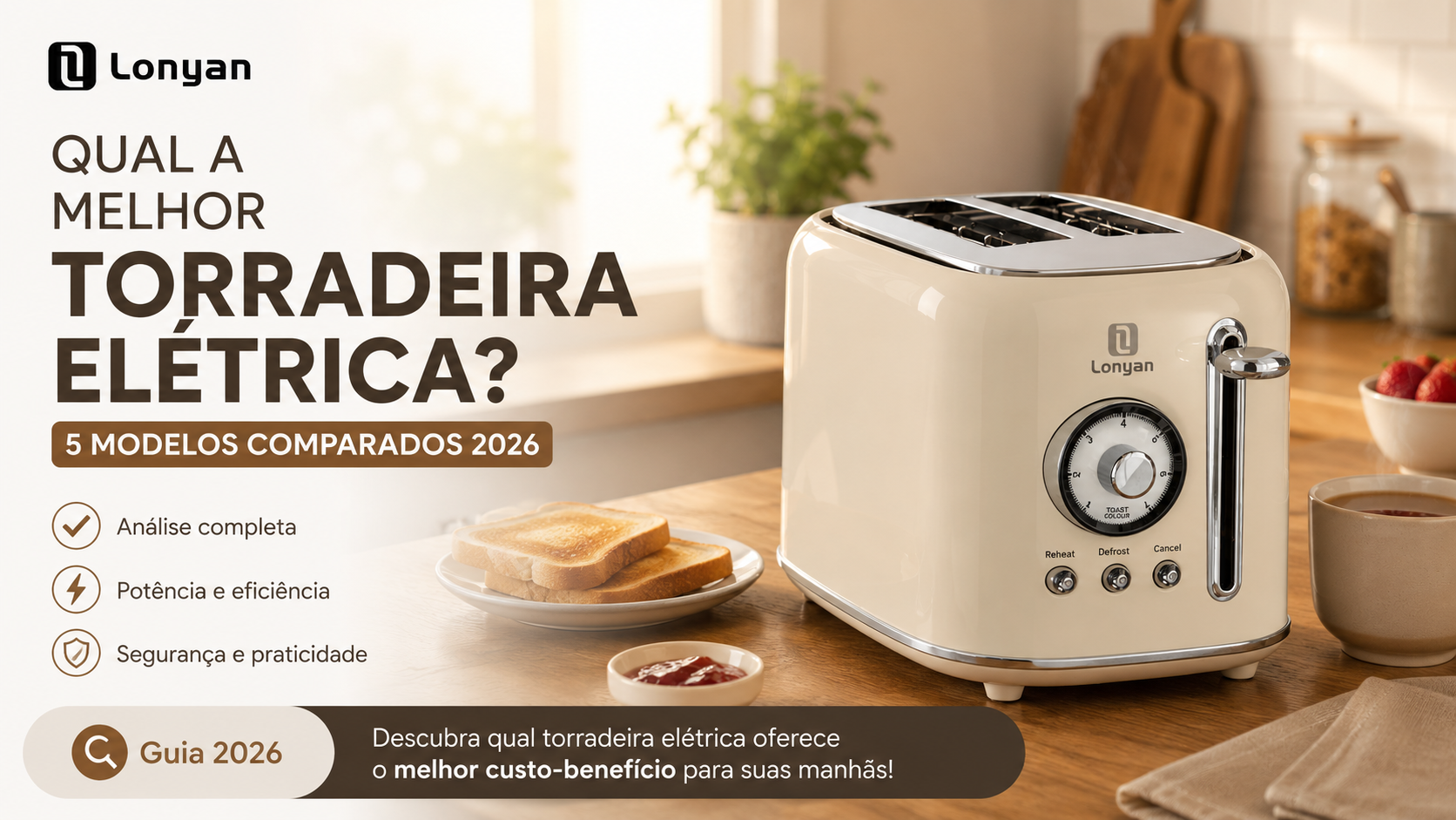 Qual a Melhor Torradeira Elétrica? 5 Modelos Comparados [2026]