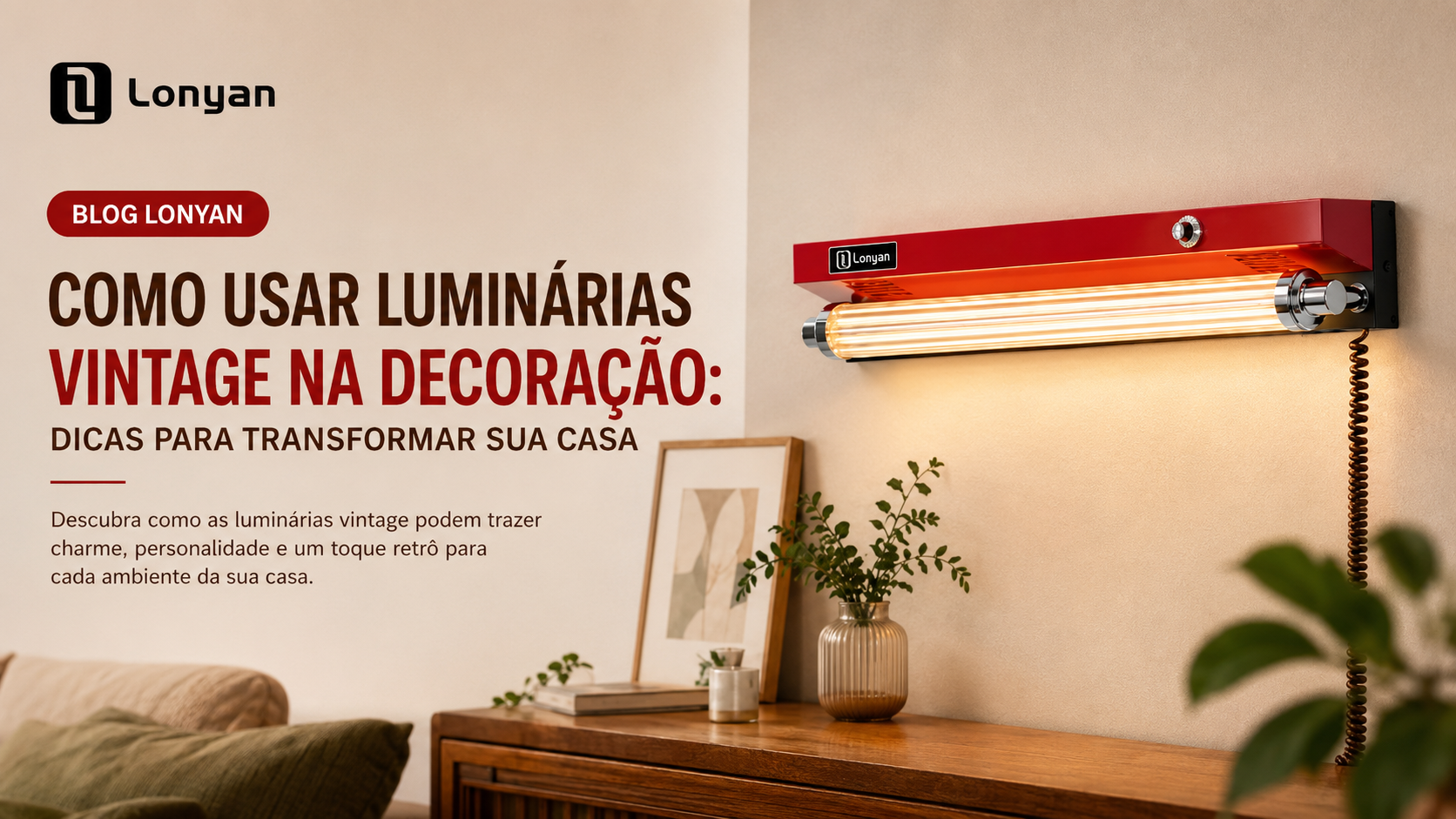 Como Usar Luminárias Vintage na Decoração: Dicas para Transformar sua Casa