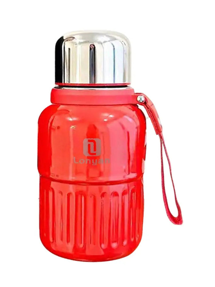 Garrafa Térmica LONYAN 600ml Aço Inox Portátil — LONYAN — vista lateral