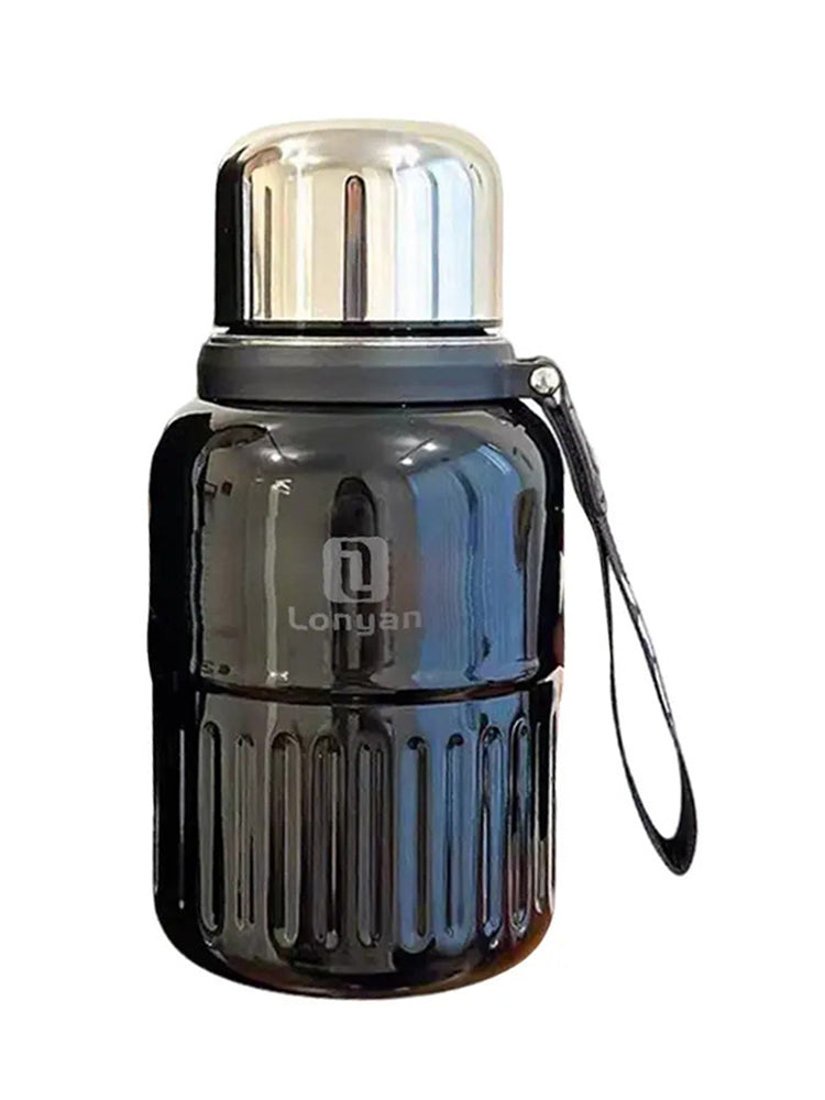 Garrafa Térmica LONYAN 600ml Aço Inox Portátil — LONYAN — detalhes