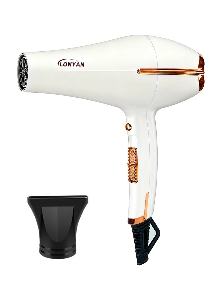 Secador de Cabelo Profissional LONYAN T33 2500W com Concentrador
