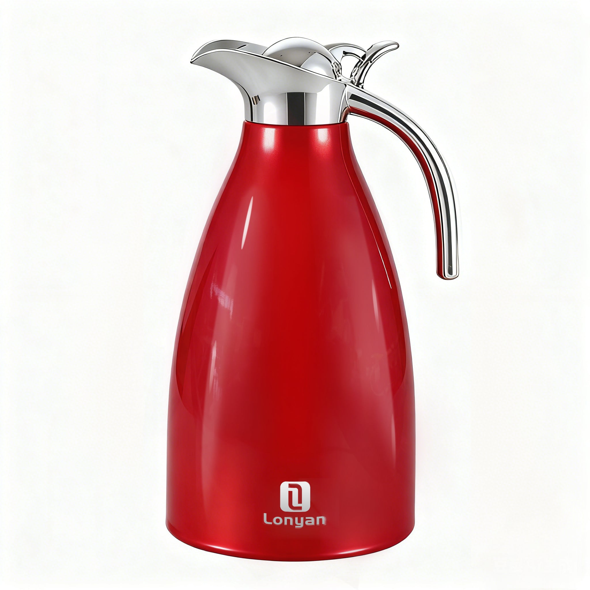 Garrafa Térmica 2l Aço Inox Mantém Quente E Frio Café Chás — LONYAN — Detalhe do produto