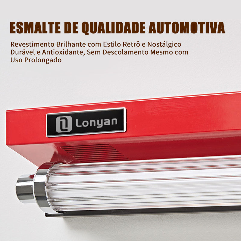 Arandela Luminária Parede Retrô Led E27 Ajustável Com Fio — LONYAN — Design retrô vintage
