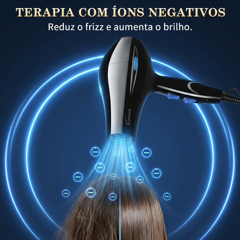 Secador de Cabelo LONYAN 800W Motor CC Íons Negativos com Difusor — LONYAN — Detalhe do produto
