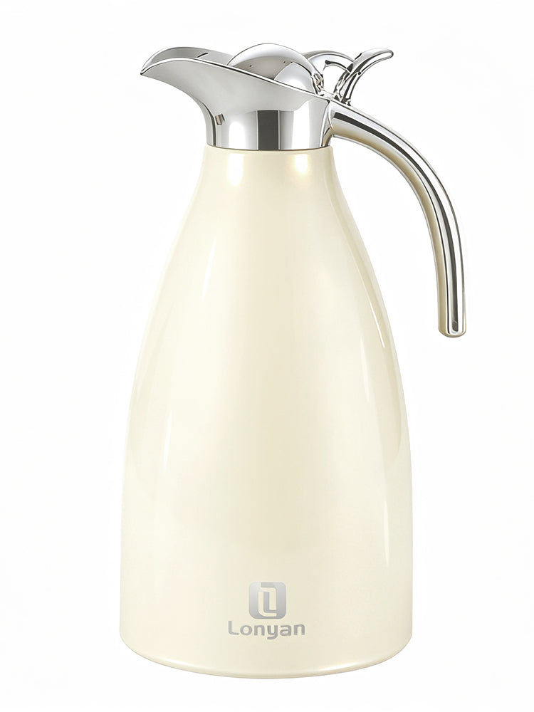 Garrafa Térmica 2L LONYAN Aço Inox Mantém Quente e Frio Café e Chás