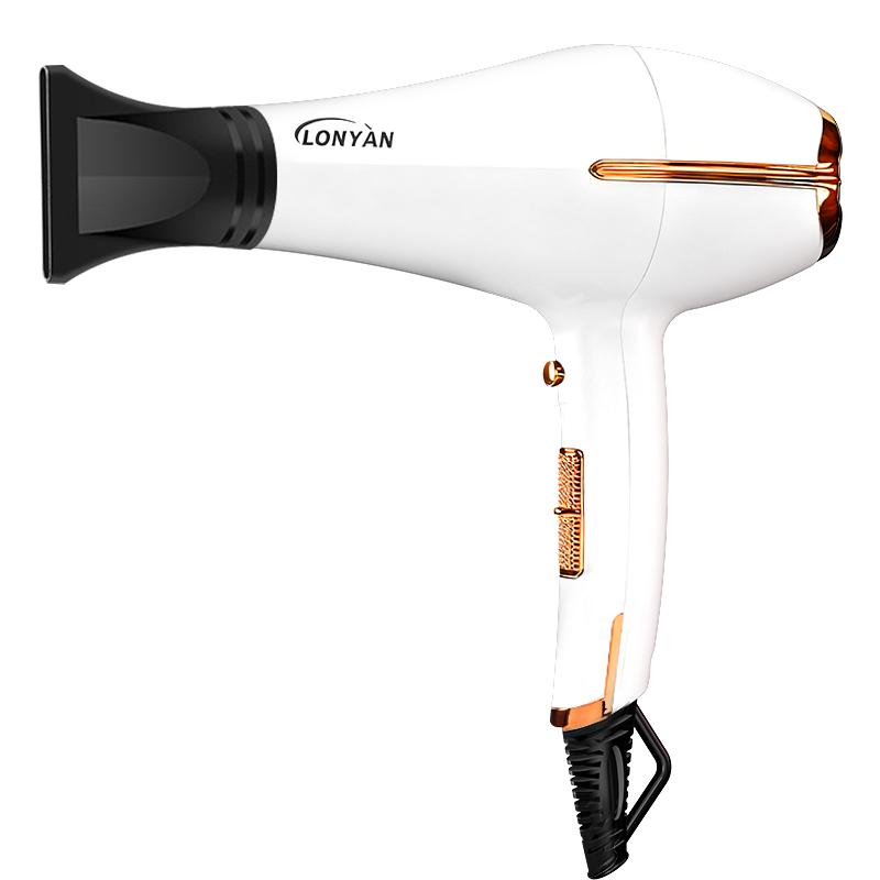 Secador de Cabelo Profissional T33 2500W com Concentrador — LONYAN — Dimensões do produto