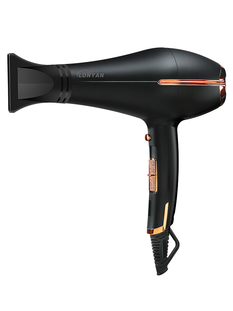Secador de Cabelo Profissional T33 2500W LONYAN com Concentrador