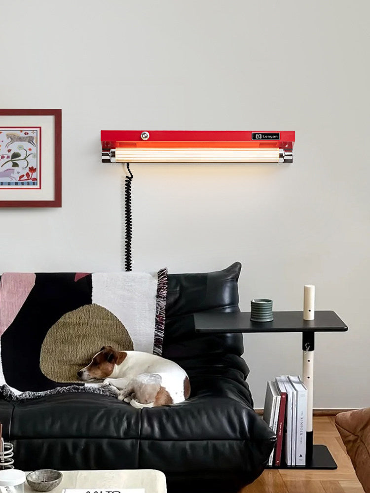Luminária de Parede Vintage LONYAN LED E27 Ajustável com Fio e Interruptor
