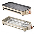 Churrasqueira Elétrica LONYAN 1500W Grelha + Chapa 2 em 1 — LONYAN — Detalhe do produto