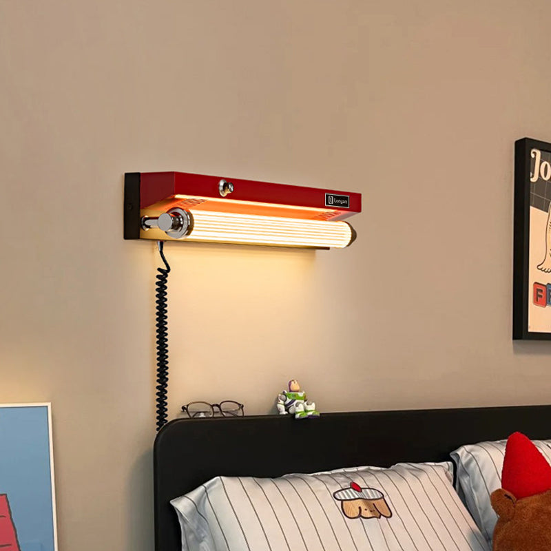 Arandela Luminária Parede Retrô Led E27 Ajustável Com Fio — LONYAN — Dimensões do produto