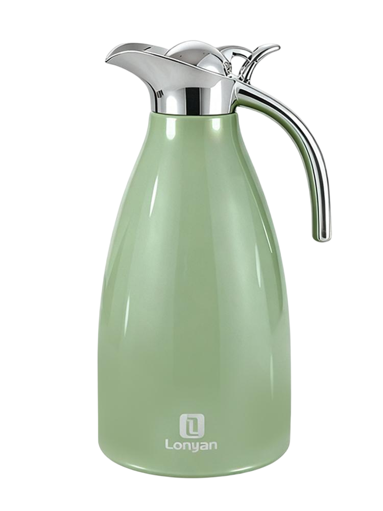 Garrafa Térmica 2L LONYAN Aço Inox Mantém Quente e Frio Café e Chás