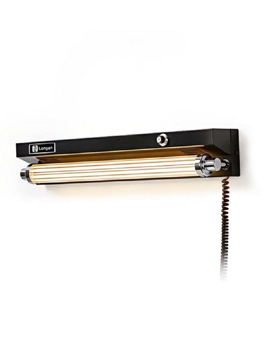 Luminária de Parede Vintage LONYAN LED E27 Ajustável com Fio e Interruptor