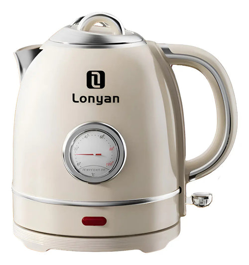 Chaleira Elétrica LONYAN Retrô 1.7L Controle de Temperatura Inox 304 — LONYAN — Foto principal