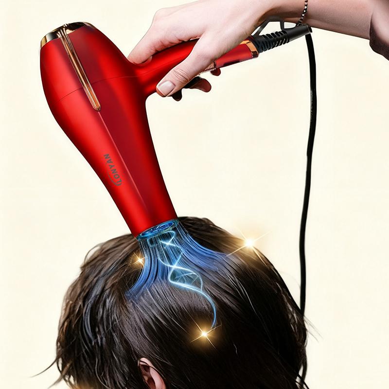 Secador de Cabelo Profissional T33 2500W com Concentrador — LONYAN — Modo de uso