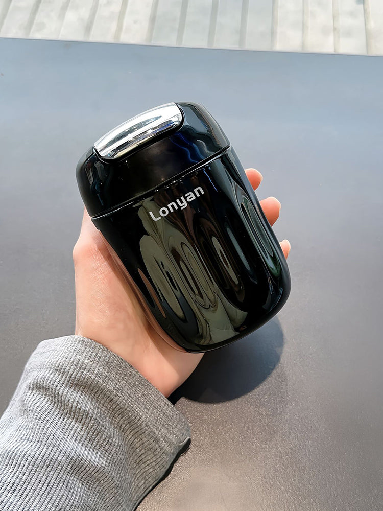 Copo Térmico LONYAN 220ml Mantém Quente e Frio Dupla Camada Aço Inox