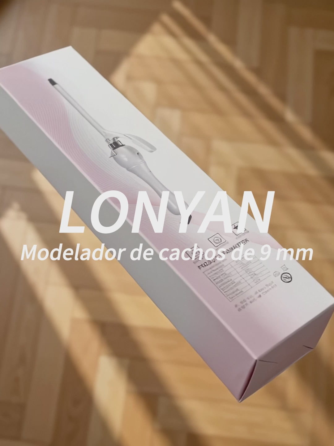 Modelador de Cachos LONYAN 9mm Cerâmico Íons Negativos Bivolt