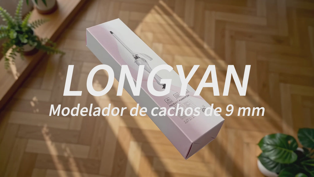 Modelador de Cachos LONYAN 9mm Cerâmico Íons Negativos Bivolt