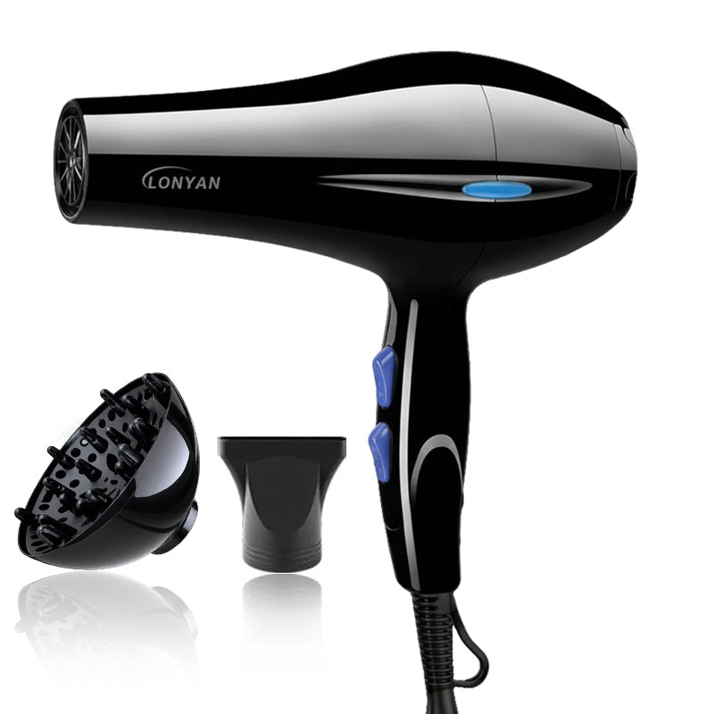 Secador de Cabelo LONYAN 800W Motor CC Íons Negativos com Difusor — LONYAN — Foto principal