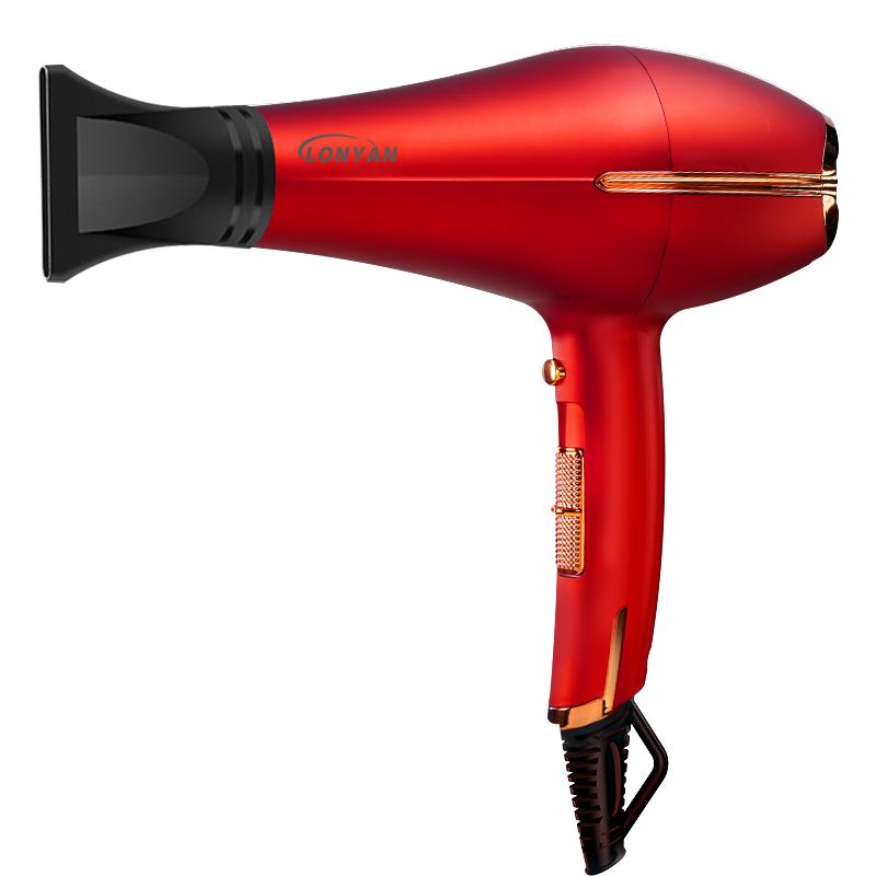 Secador de Cabelo Profissional T33 2500W com Concentrador — LONYAN — Acabamento e textura